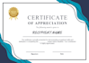 design professional award certificate with 24 hour delivery