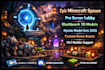 build minecraft spawn hytale model server lobby and blockbench 3d model