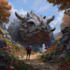 draw a awesome fantasy illustration
