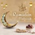 design awesome eid or ramadan mubarak  post and banners