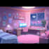 anime background for visual novel, vtuber or game illustrations