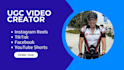 create ugc video ads for tiktok, instagram, or facebook