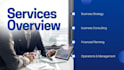 create a professional business strategy and financial plan