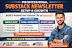 setup substack account substack newsletter design substack beehiiv newsletter