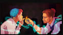 create an interactive visual novel game using ren py