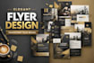 do professional and eye catching flyer for your business