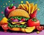 design a bold pop art custom retro poster