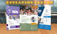 design eye catching educational ,school flyer in 24 hours