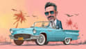 make amazing vector car portrait form your car