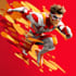 make super hero vector cartoon