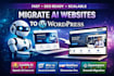 migrate lovable ai to wordpress, wix, clone lovable ai website to elementor pro