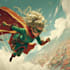illustrate superhero character art