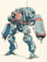draw high quality mecha concepts