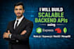 build scalable backend using nodejs expres nestjs mongodb