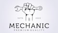 design high quality mechanic logo