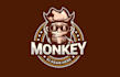design high quality monkey audio repair logo
