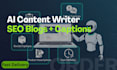 write SEO ai blog posts and social media content