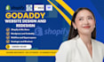 design hostinger wordpress website redesign godaddy ionos bluehost wix deutsche
