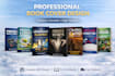 design a professional leadership book cover