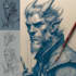 fantasy character art and fantasy character art