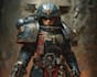 draw a warhammer 40k character art