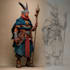 fantasy character art and fantasy character art