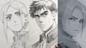 sketch characters into anime style
