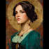 make artistic oil painting on oil canvas