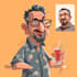 create unique and expressive cartoon caricatures