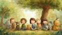 draw custom childrens book illustration