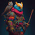 fantasy character art and unique fantasy character