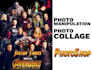 create a memorial or tribute photo collage from your photos