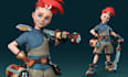 create best looking 3d character model for you