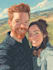 make couple portrait illustrations