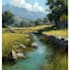 make a landscape digital painting