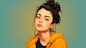 draw illustration style portrait