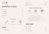 a modern and eyecatching restaurant menu