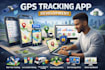 build tracking app, gps app, gps tracking app, location tracker mobile app
