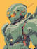 do a cool logo cyberpunk or mecha futuristic