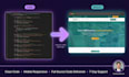 develop a custom full stack web application