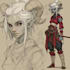 design fantasy character art and character ar