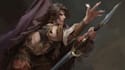 draw dnd character art illustration for concept art