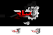 make car racing and automotive logo