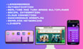develop multiplayer games in unity 2d 3d for mobile, pc and webgl