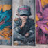 create mural, doodle art, graffiti, wall art, digital ill