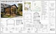 architect city permit 2d floor plan, adu, garage, deck, patio in autocad