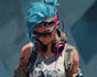 make cyberpunk character art