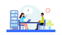 design a 2d flat illustration