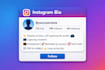 write catchy social media profile bios