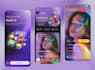 create a tiktok style live streaming app with liquid glass